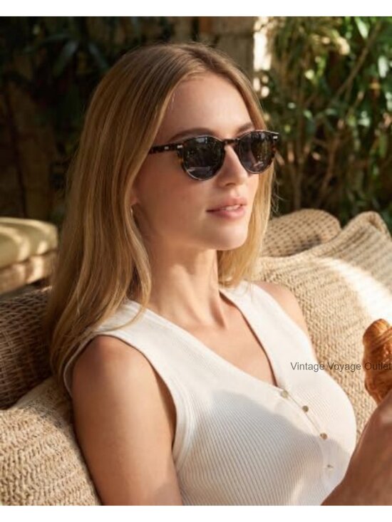 Retro Polarized Sunglasses for Women UV400 Protection Handcrafted Acetate